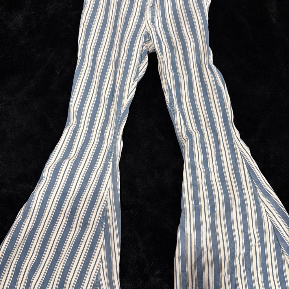 Rock and Roll striped women’s bell bottoms